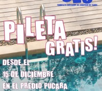 PILETA GRATIS